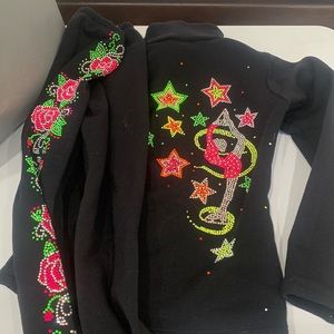 Ice Fire Ice Skating jacket & pants size M